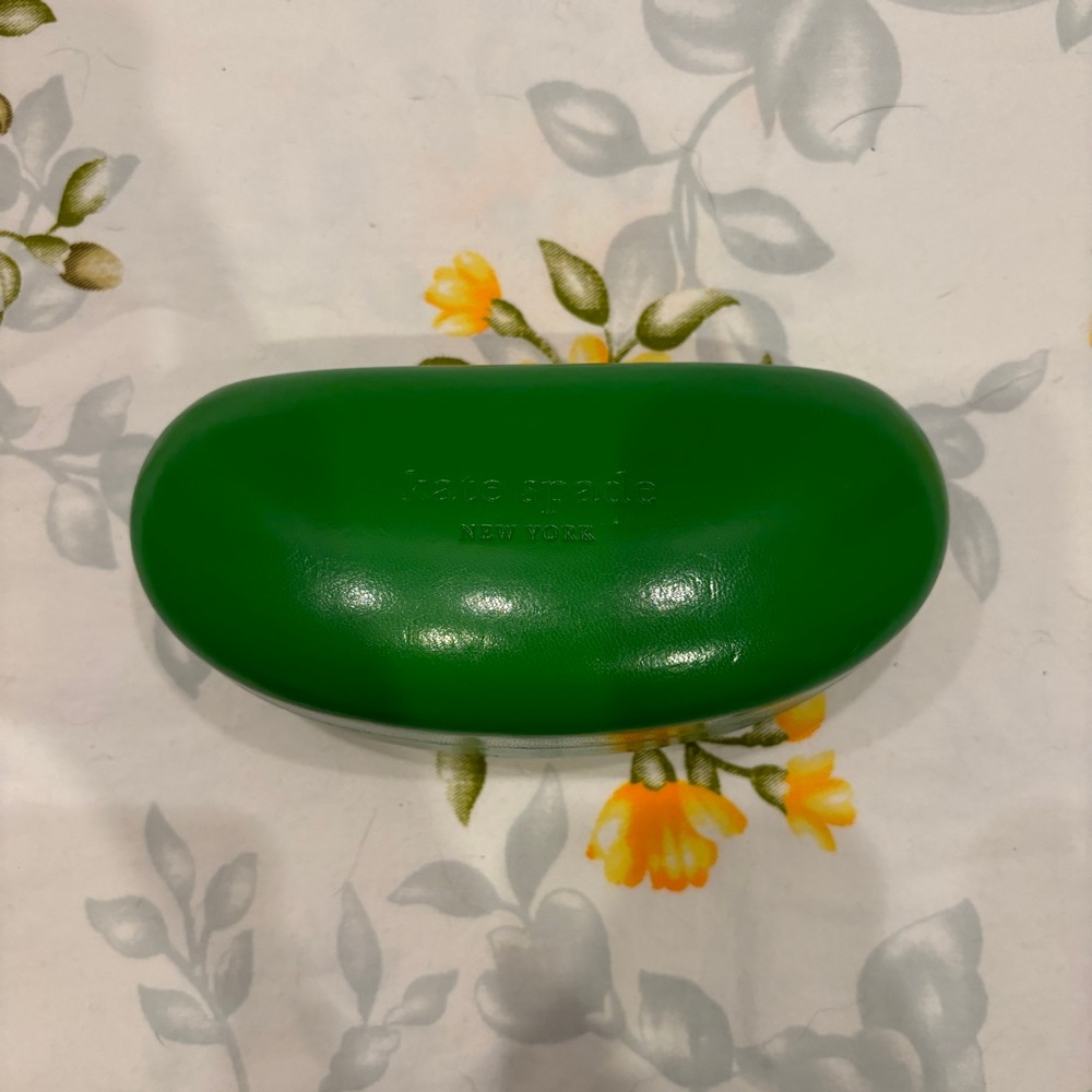 Kate Spade Green Glasses Case - Picture 1 of 6